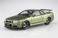 アオシマ　プラモデル
オデッセイ　1/24 
ブラックマフィア　ギャルソン アオシマ 1/24 プリペイントモデル No.3-Cニッサン BNR34