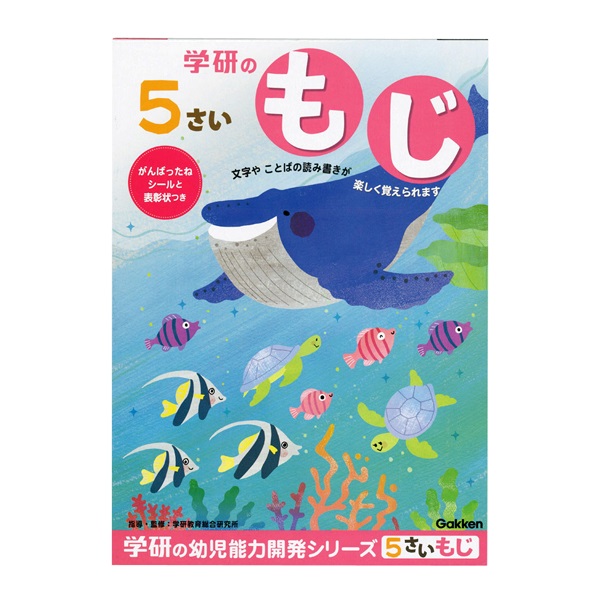 5歳のワーク もじ(N04807)