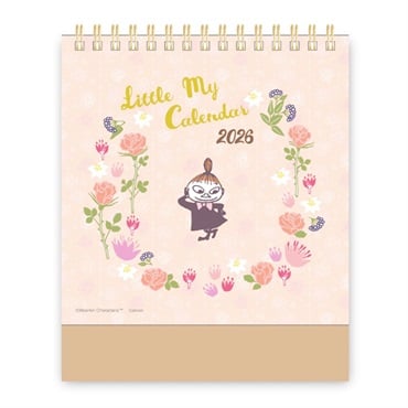 2026年】 ムーミン リトルミイ卓上カレンダー | イオンスタイル