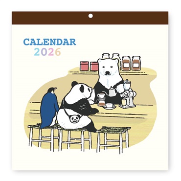2026年】 壁掛けカレンダー しろくまカフェ | イオンスタイル
