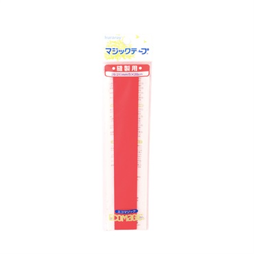 マジックテープ縫い付け 25mm 20cm M20RN(赤)