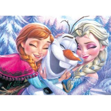 ディズニー アナ、エルサ＆オラフ 4905823934678 ジグソーパズル