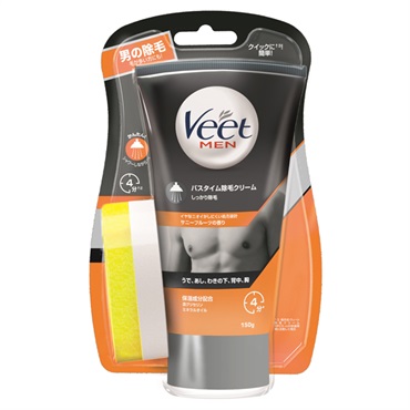 ヴィートメン バスタイム 除毛クリーム しっかり除毛 150g Veet レ