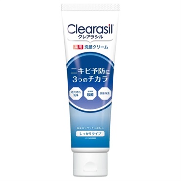 クレアラシル 薬用洗顔クリーム 120g クレアラシル Clearacil レキット