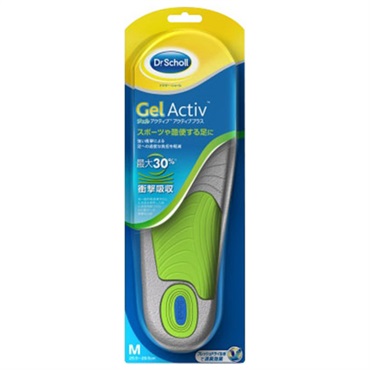 ジェルアクティブ アクティブプラス M 1足入 ドクター・ショール Dr. Scholl ショールズ ウェルネス カンパニー