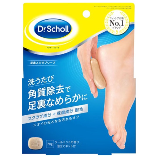 ショール 足裏スクラブソープ 70g ドクター・ショール Dr. Scholl