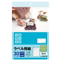 エーワンTM ラベルシール 28907 ホワイト インクジェット A4 1