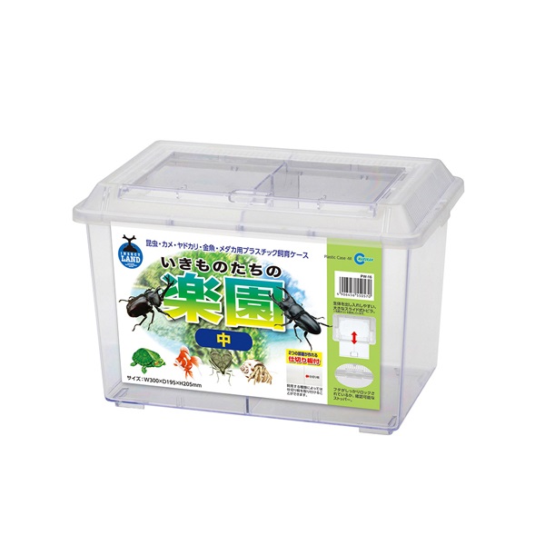 プラケース いきものたちの楽園 中 1個 インセクトランド INSECT
