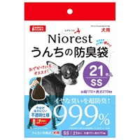 ニオレスト うんちの防臭袋 犬用 SS21枚 ニオレスト Niorest マルカン(２１枚)