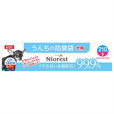 ニオレスト うんちの防臭袋 犬用 S210枚 ニオレスト Niorest マルカン