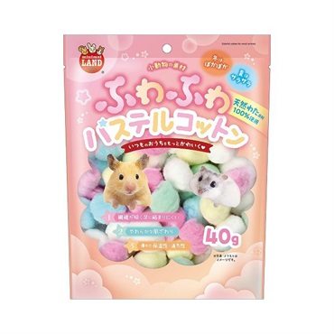 ふわふわパステルコットン 40g ミニマルランド minimal LAND マルカン