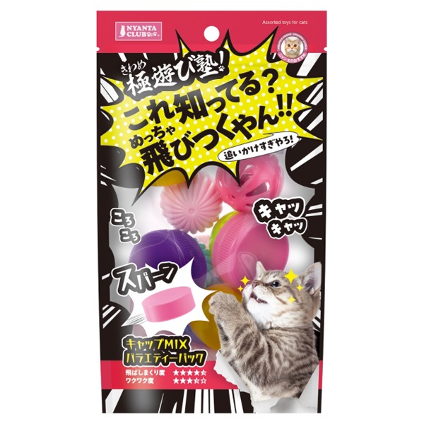 極遊び塾!キャップMIXバラエティーパック(12個)
