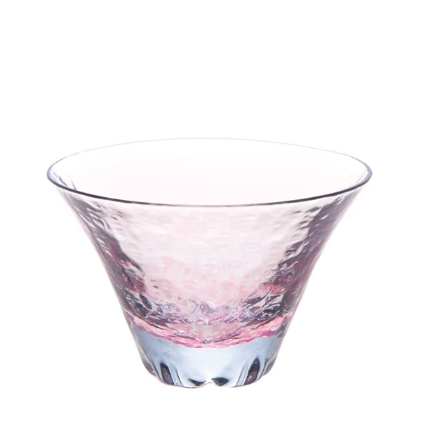 東洋佐々木ガラス　杯(桜色)