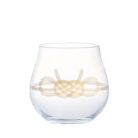 和紋 ガラス 杯(水引柄)
