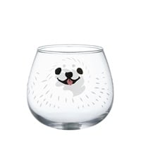 ゆらまる DOUBUTSU Glass タンブラー(こいぬ柄)