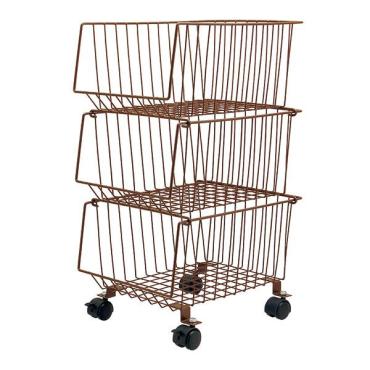 スタッキング式3段マルチバスケット | イオンスタイルオンライン 衣料