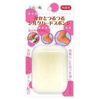 足指小町 シルク ハード スポンジ 1個/23g 足指小町 ミノウラ(1個/23g)