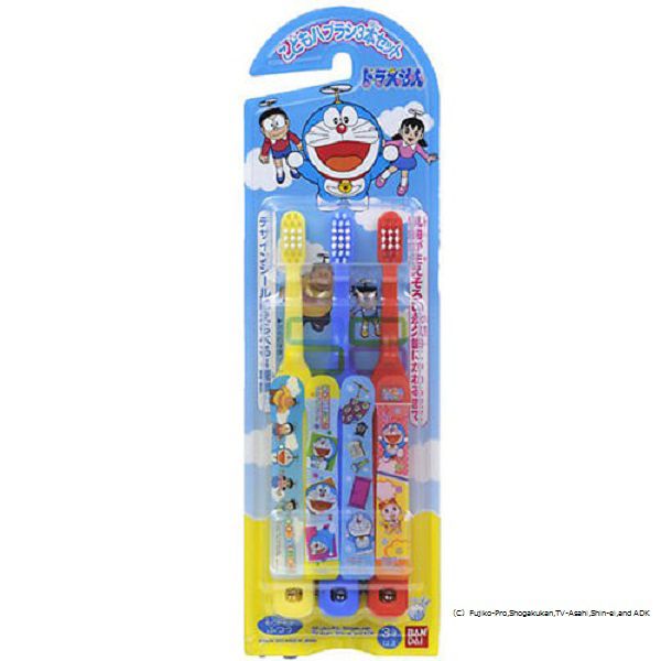 ドラえもん　セット ハブラシ3本セット ドラえもん | イオンスタイルオンライン 衣料品