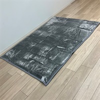 西川　日本製 軽量　吸湿発熱一重毛布　シングル(グレー)