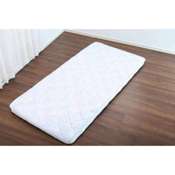 西川 マチ付き敷ふとん 軽量タイプ クルーカー シングルロング