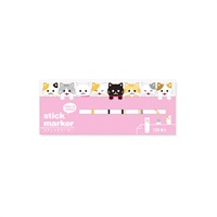 ふせん スティックマーカー(ネコフセン)