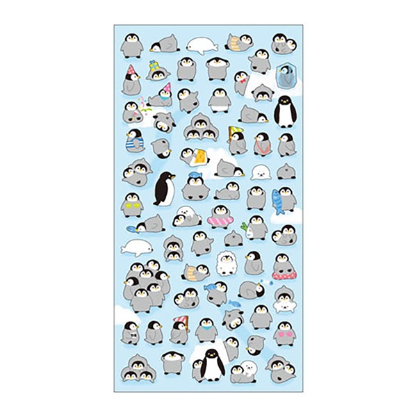 マインドウェイブシール プチプチ モチットペンギン | イオン