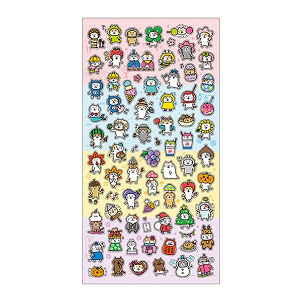マインドウェイブシール プチプチ ネコチャンノイチネン