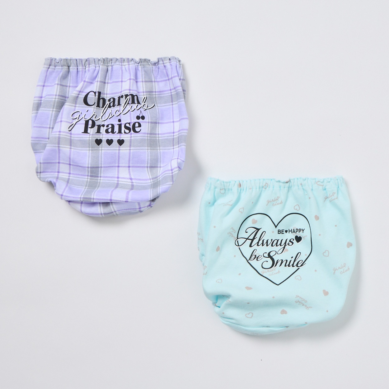 2枚組ショーツ 箔プリント 女の子 キッズ 140cm-165cm | イオン