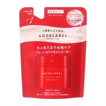 AQUALABEL(アクアレーベル)  スペシャルジェルクリーム EX モイストスムース 資生堂(モイストスムース つめかえ用)