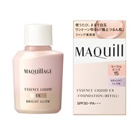 MAQuillAGE(マキアージュ) エッセンスリキッド EX ブライトグロウ 資生堂(コーラルピンク015 (レフィル))