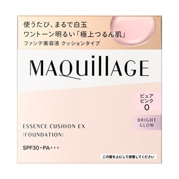 (9.21発売) MAQuillAGE(マキアージュ) エッセンスクッション　EX　ブライトグロウ　（レフィル）資生堂(0 ピュアピンク)