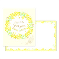 【専用】⭐︎はなふくもも様　色紙セット 二つ折り色紙 ミモザ | イオンスタイルオンライン 衣料品