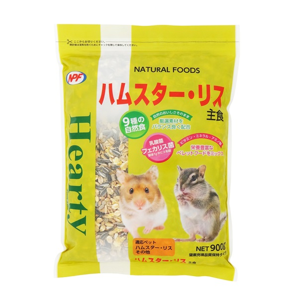 ハーティー ハムスター・リス 450g Hearty ナチュラルペットフーズ