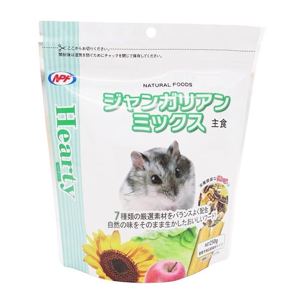 ハーティー ジャンガリアンミックス 250g Hearty ナチュラルペットフーズ(250g)