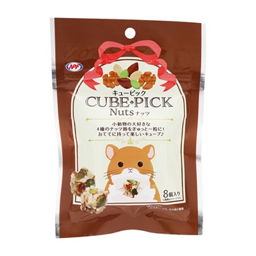 キューピック ナッツ 8個 ナチュラルペットフーズ