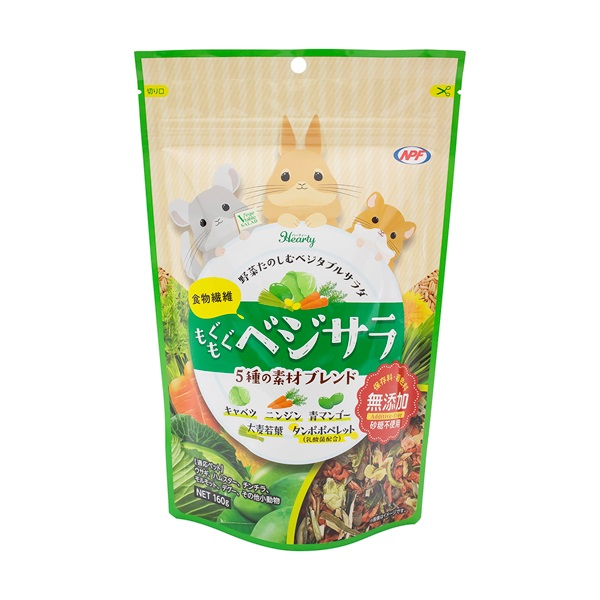 ハーティー もぐもぐベジサラ 160g Hearty ナチュラルペットフーズ(160g)