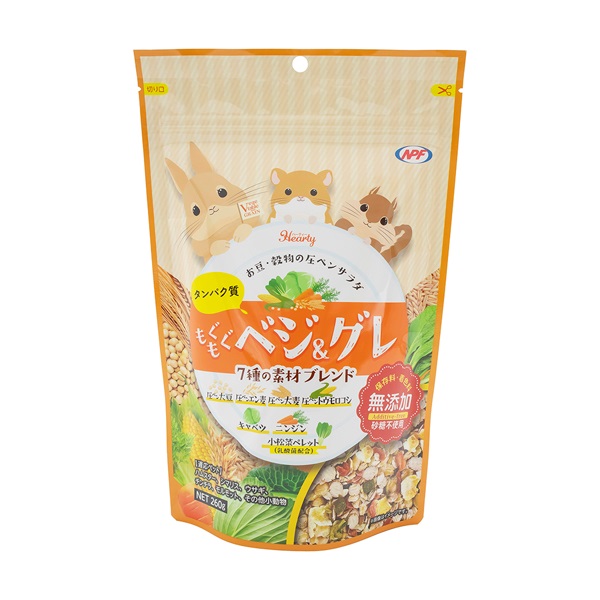 ハーティー もぐもぐベジグレ 260g Hearty ナチュラルペットフーズ(260g)