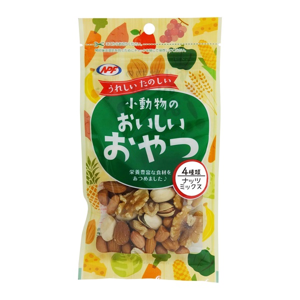 小動物のおいしいおやつ ナッツミックス 40g ナチュラルペットフーズ(40g)