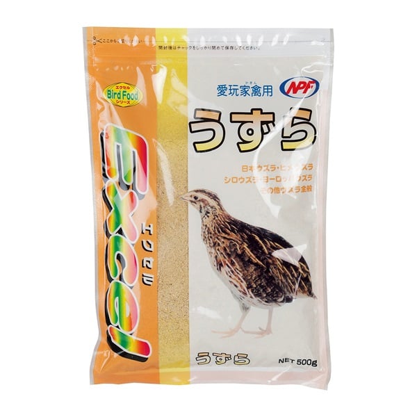 エクセル 愛玩家禽用 うずら 500g Excel ナチュラルペットフーズ(500g)