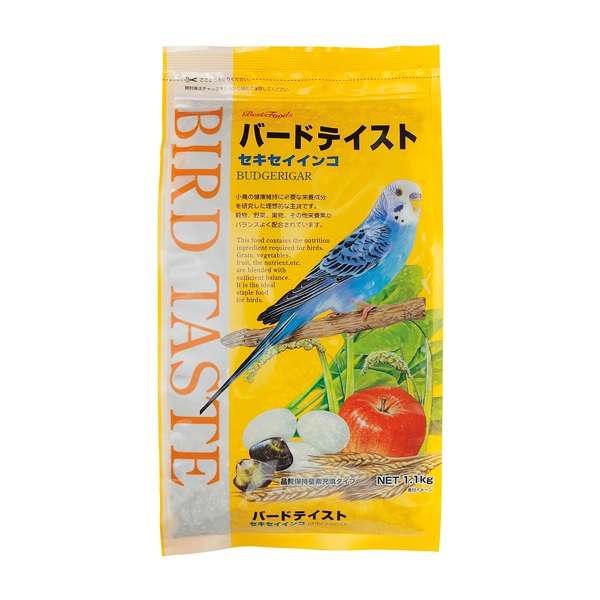 バードテイスト セキセイインコ 1.1kg BIRD TASTE ナチュラルペットフーズ(1.1kg)
