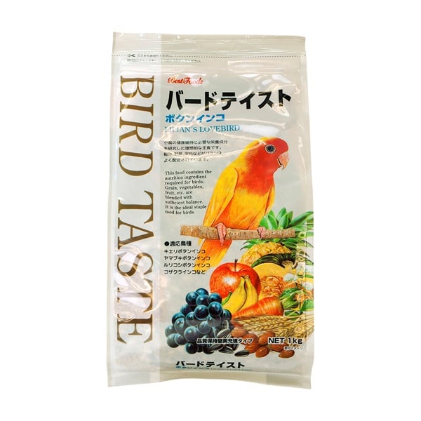 バードテイスト ボタンインコ 1kg BIRD TASTE ナチュラルペットフーズ(1kg)