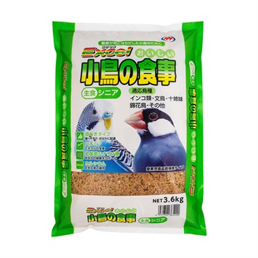 エクセル おいしい 小鳥の食事 シニア 3.6kg Excel ナチュラルペットフーズ