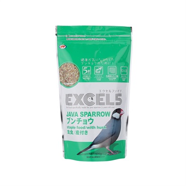 エクセル5 ブンチョウ 皮付き 500g EXCEL5 ナチュラルペットフーズ