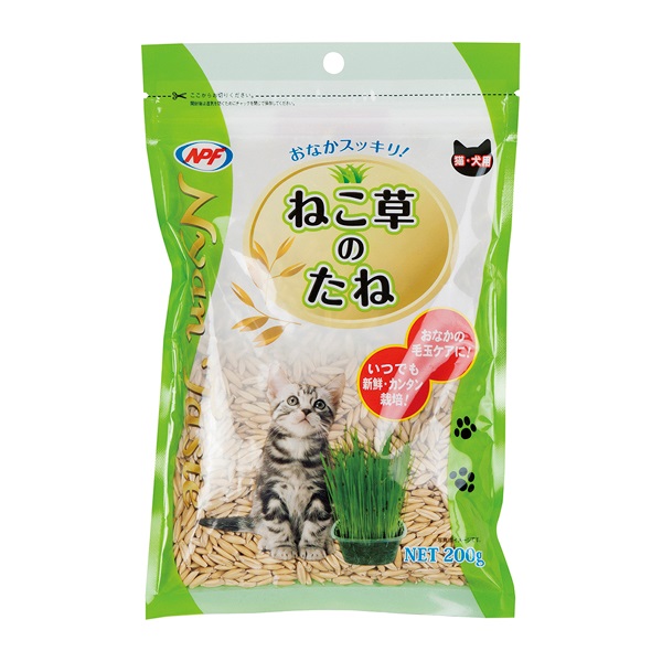 NyanTaste ねこ草のたね 200g ナチュラルペットフーズ | イオン