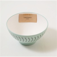 キッズ茶碗　Mamma(ミント)