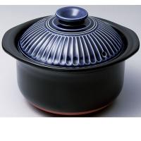 菊花 ごはん鍋 2合炊き 瑠璃釉 | イオンスタイルオンライン 衣料品