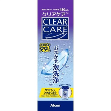 CLEAR CARE480ml ソフトコンタクト洗浄液×18本セット クリアケア 480ml