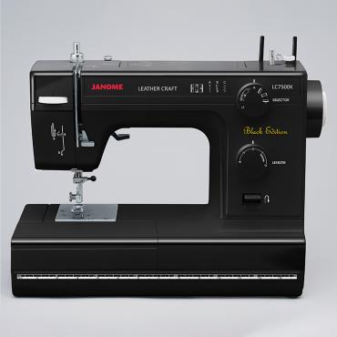 極美品　ジャノメ　JANOME　ミシン　LC7500K
レザークラフト　ブラック ジャノメ 電子ミシン LC7500K | イオンスタイルオンライン 衣料