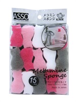 ワイズ　ＡＳＳＯ　ねこメラミン１５個組(AS-008)