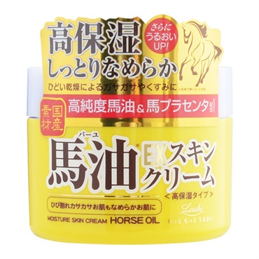 ロッシ モイストエイド 馬油 EX スキンクリーム 100g Loshi コスメ